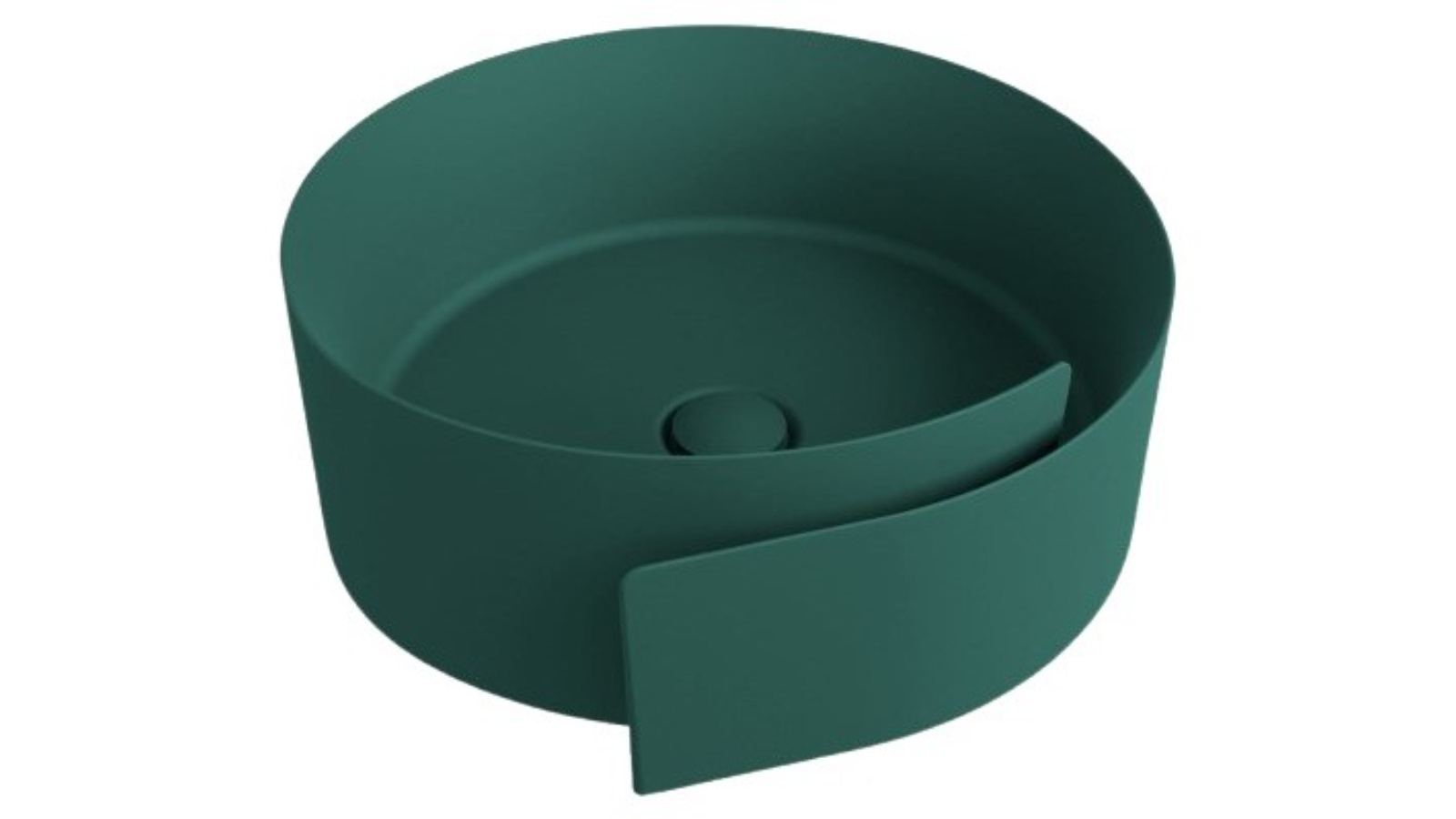 Parisi Roll 44 Bench Basin - Petrolio