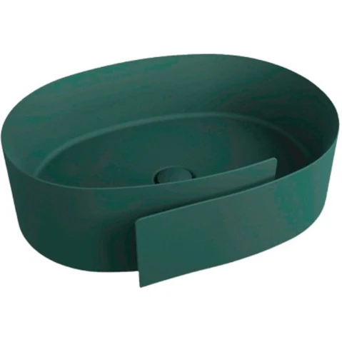 Parisi Roll 56 Bench Basin - Petrolio