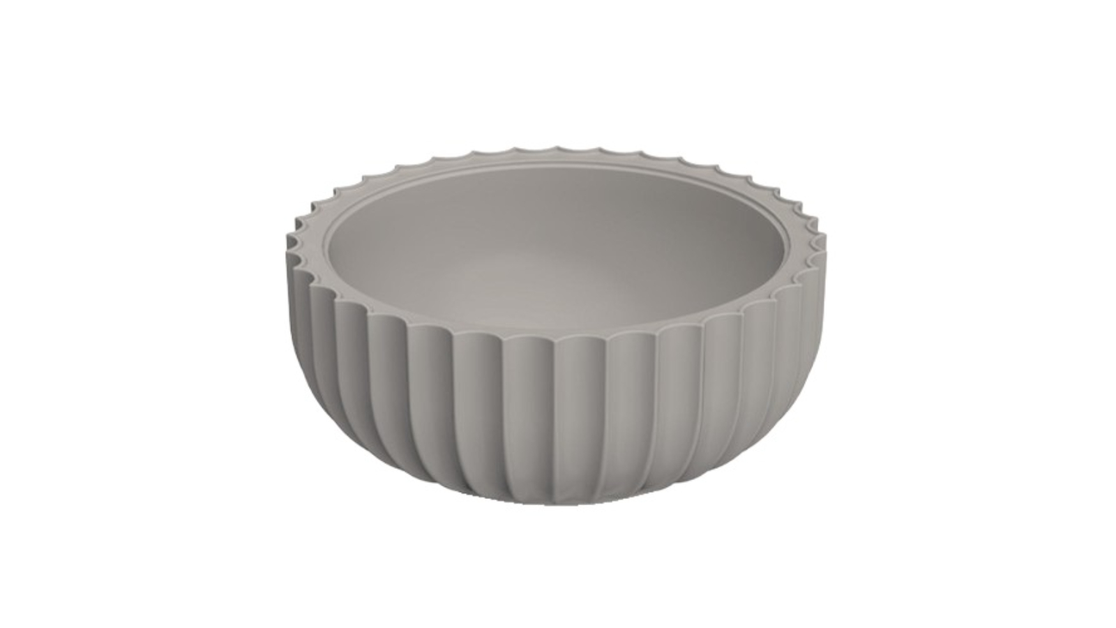 Parisi Settecento 44 Bench Basin - Cenere