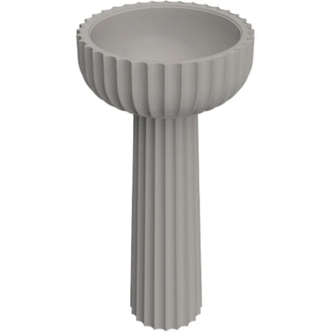 Parisi Settecento 44 Freestanding Pedestal Basin - Cenere
