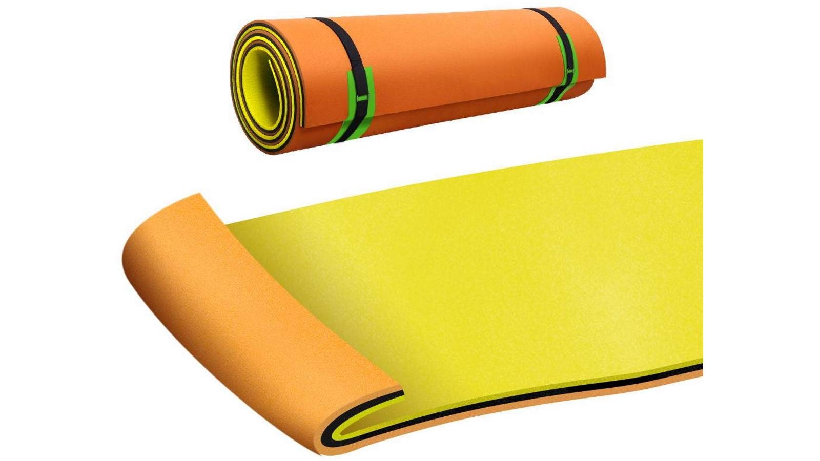Weisshorn Floating Mat - Yellow,Black and Orange