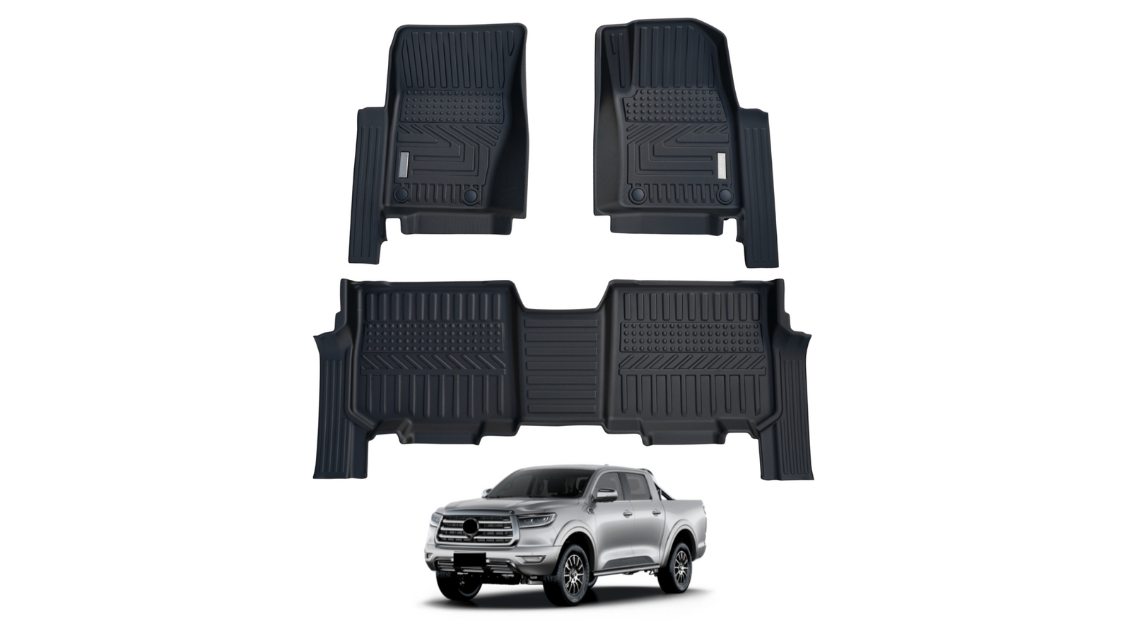 AUSGO 5D Floor Mats for GWM Cannon Alpha Diesel 2024-Onwards
