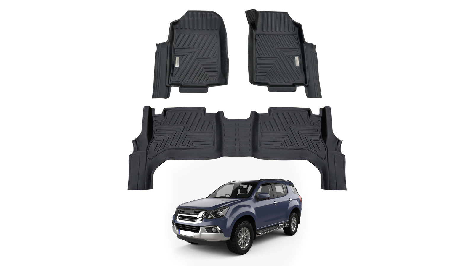 AUSGO 5D Floor Mats for Isuzu MU-X 2013-2021