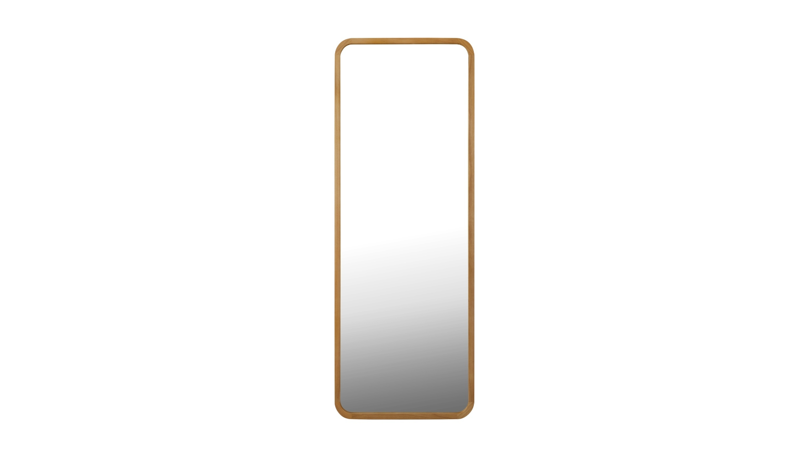 Oikiture Wooden Full Length Rectangle Dressing Floor Mirror - 166 x 60cm