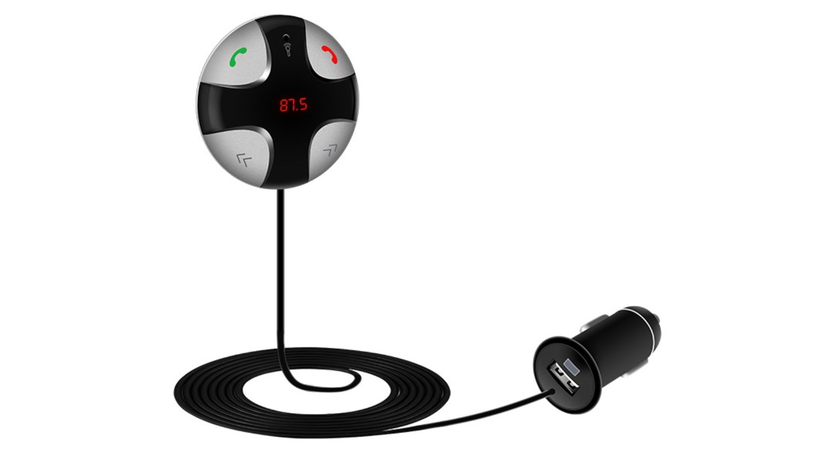 TODO Bluetooth V3.0 FM Transmitter Handsfree Car Kit Lcd Display Mp3 Player