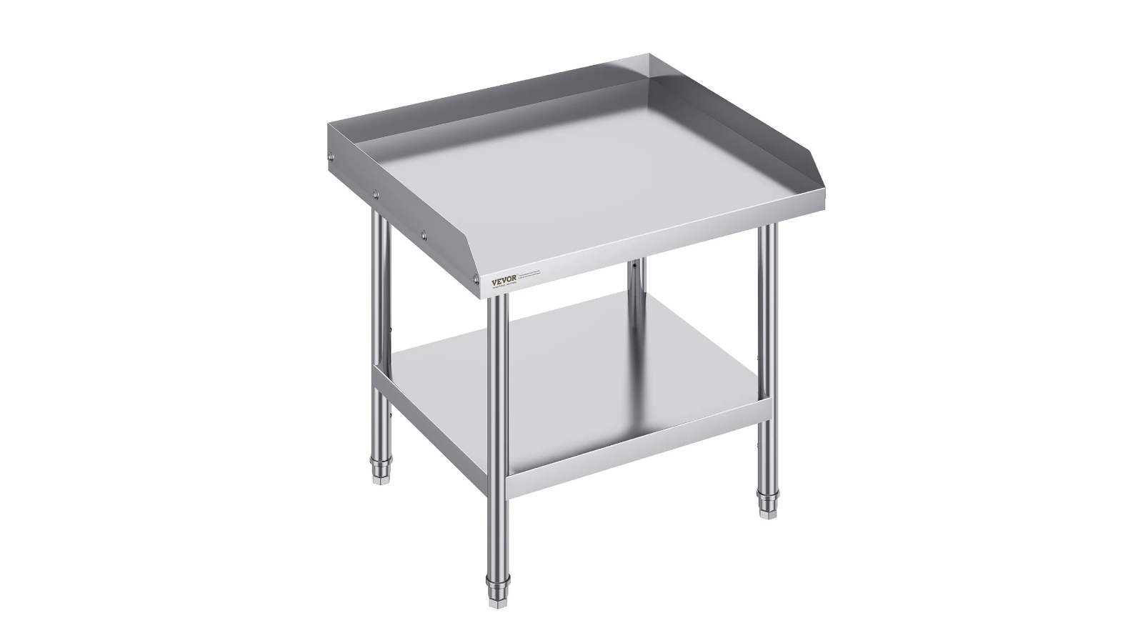 Pretty & Practical Adjustable Height Stainless Steel Work Table
