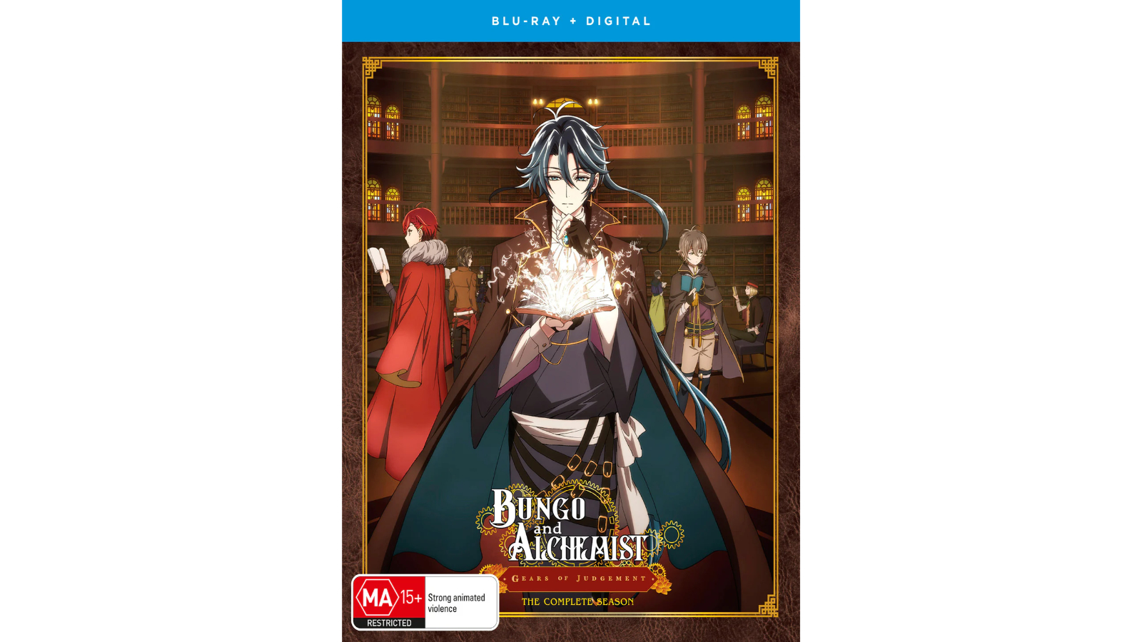 Madman Bungo and Alchemist Gears of Judgement Blu-Ray Discs