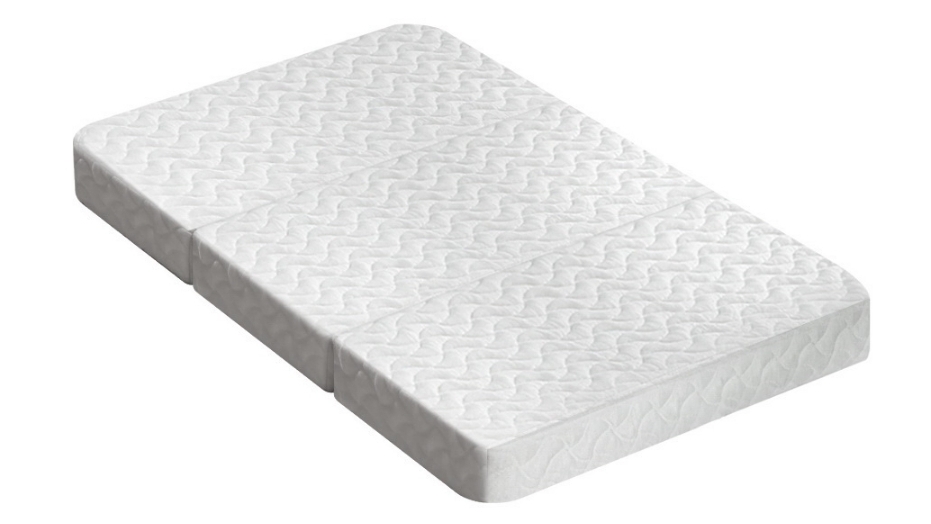 Giselle Bedding Foldable Camping Mattress with Cover - White