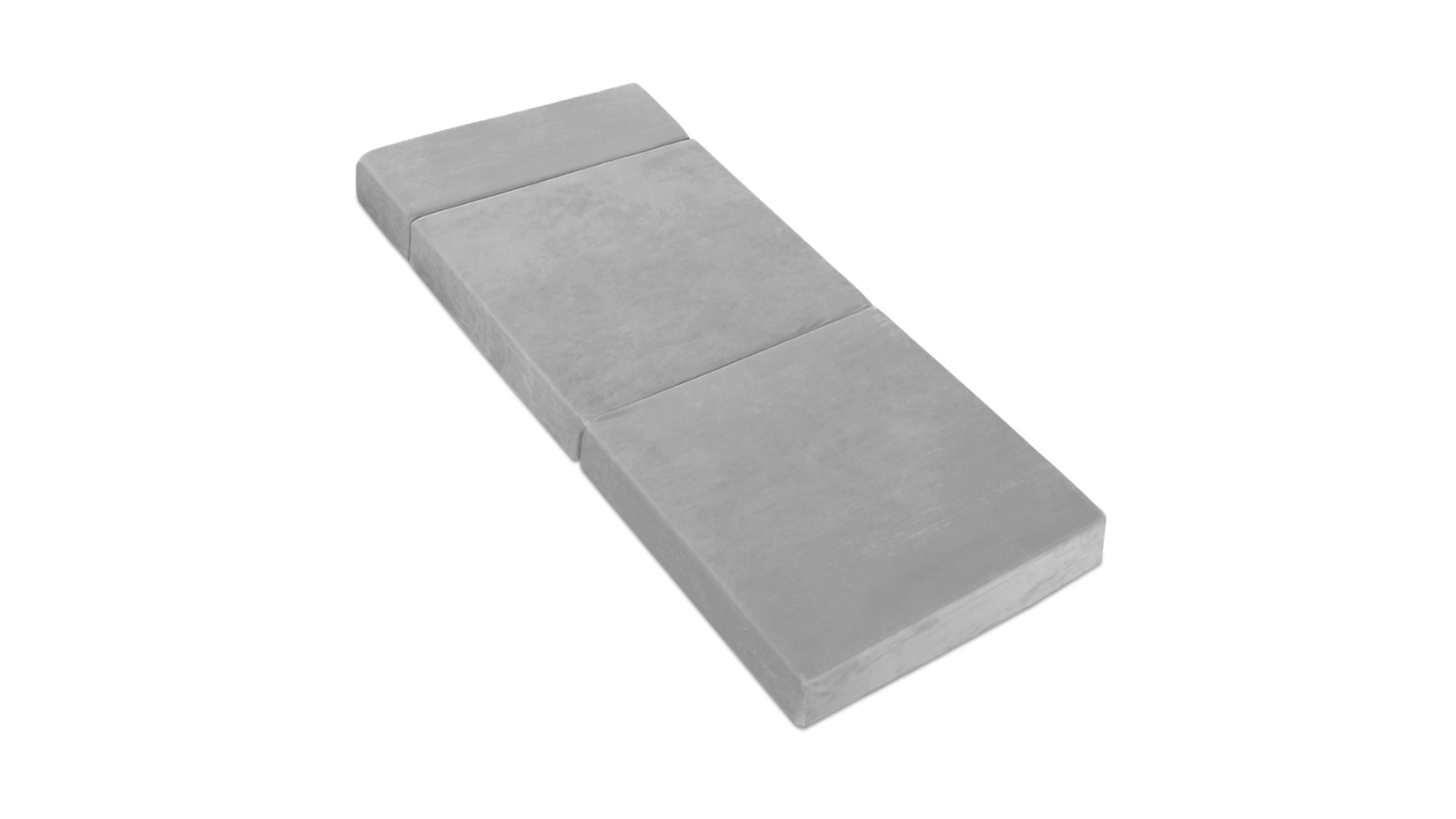 Giselle Bedding Folding Camping Foam Mattress - Grey