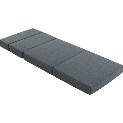 Giselle Bedding Camping Folding Mattress - Grey