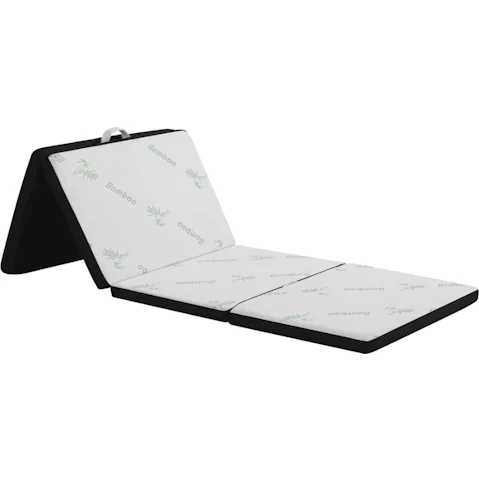 Giselle Bedding 4-Fold 5cm Foam Bamboo Camping Mattress