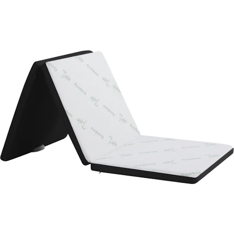 Giselle Bedding 5cm Single Foam Bamboo Camping Folding Mattress