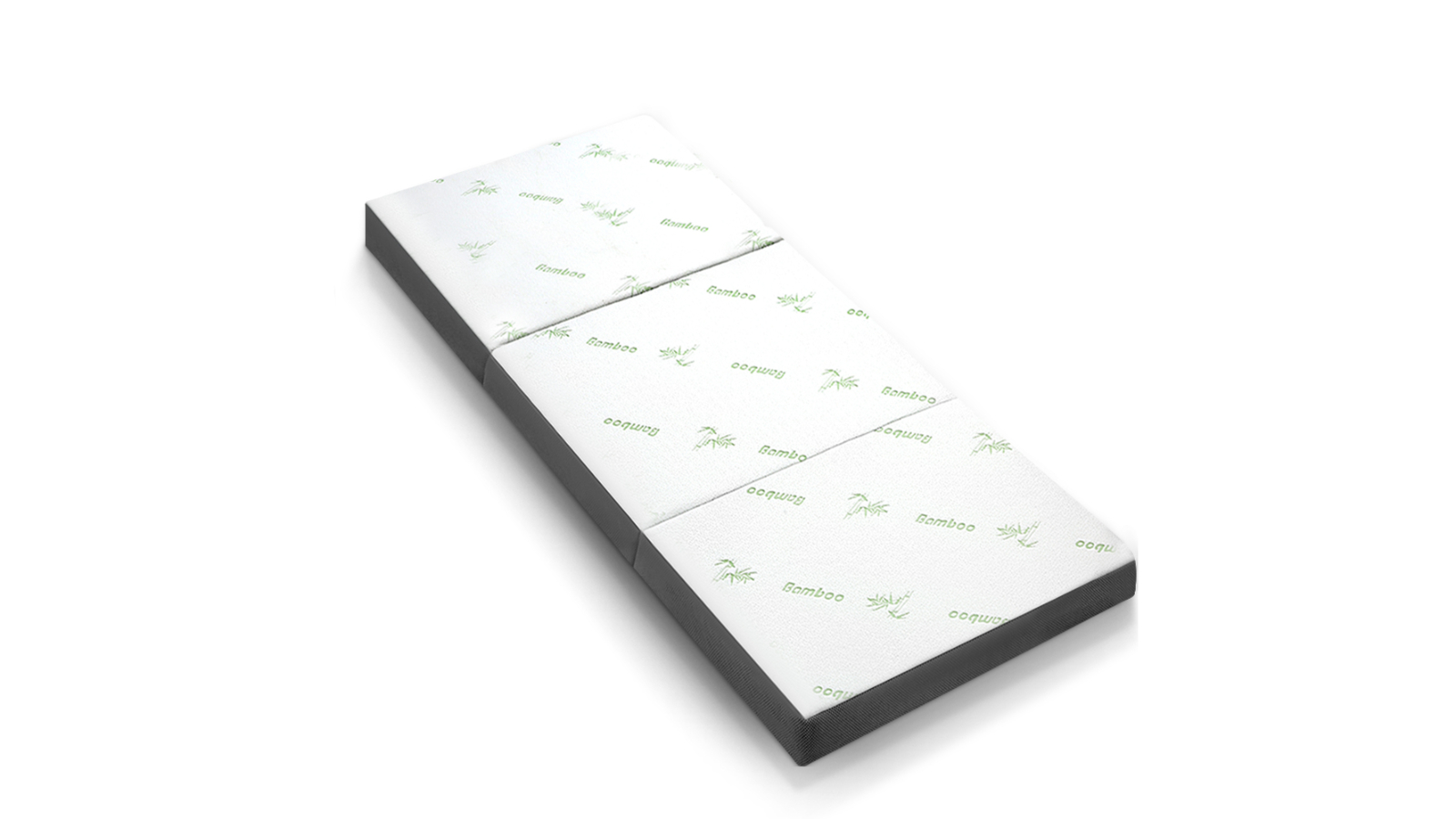 Giselle Bedding Camping Foam Mattress - White/Grey