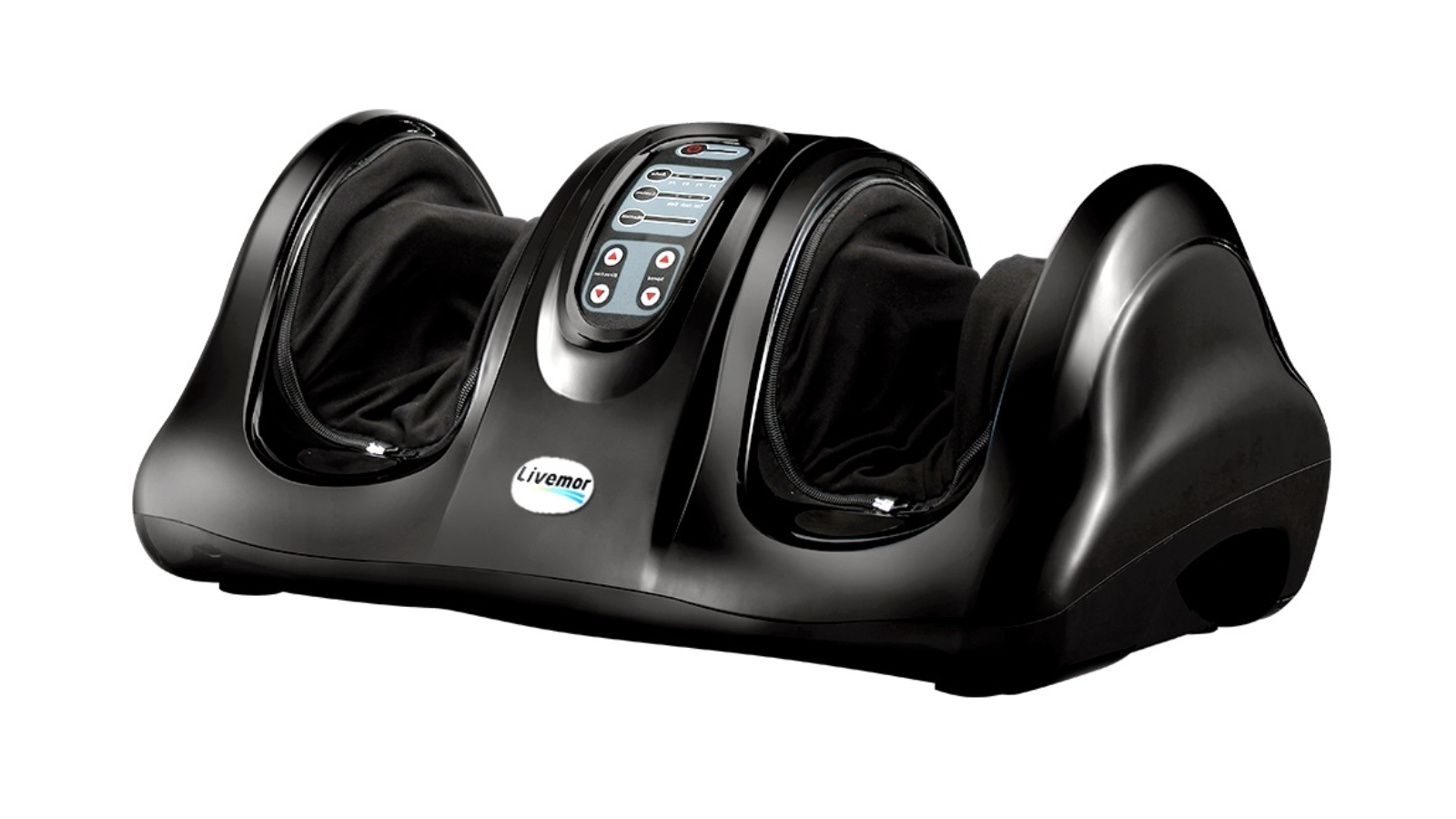 Livemor Shiatsu Electric Remote Foot Massager - Black