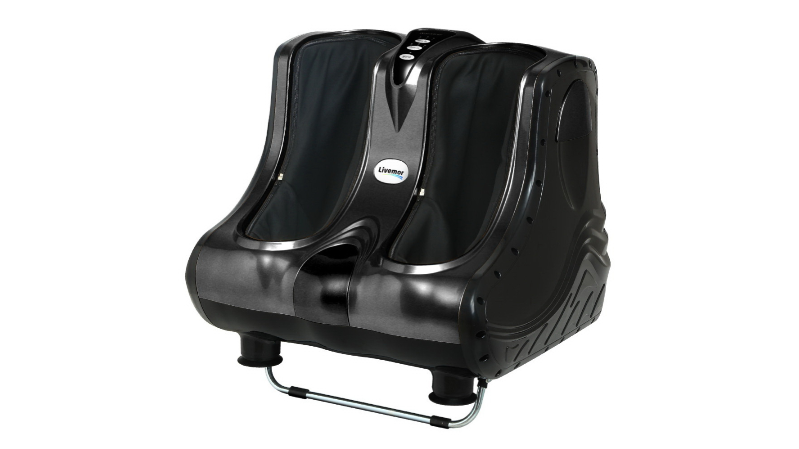 Livemor Shiatsu Electric Roller Ankle Calf Foot Massager - Black