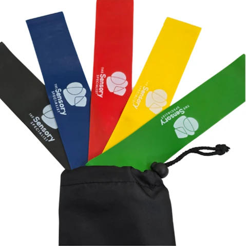 The Sensory Specialist Set of 5 Foot Fidget Chair Band