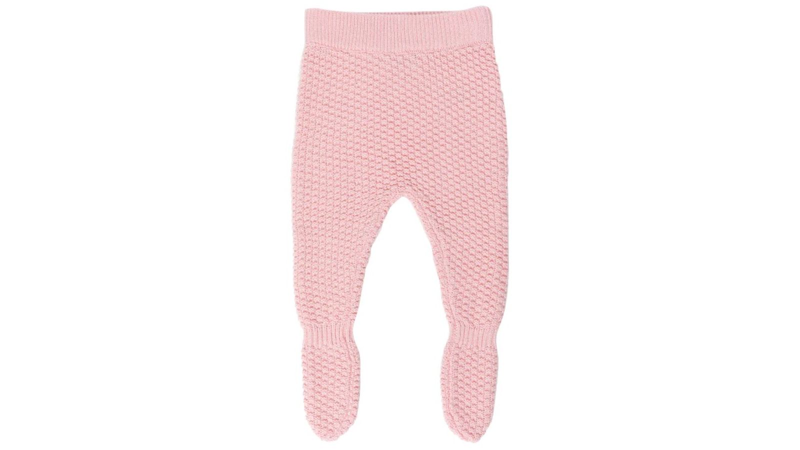 Ponchik Strawberry Milk Footed Bubble Knit Pant Leggings