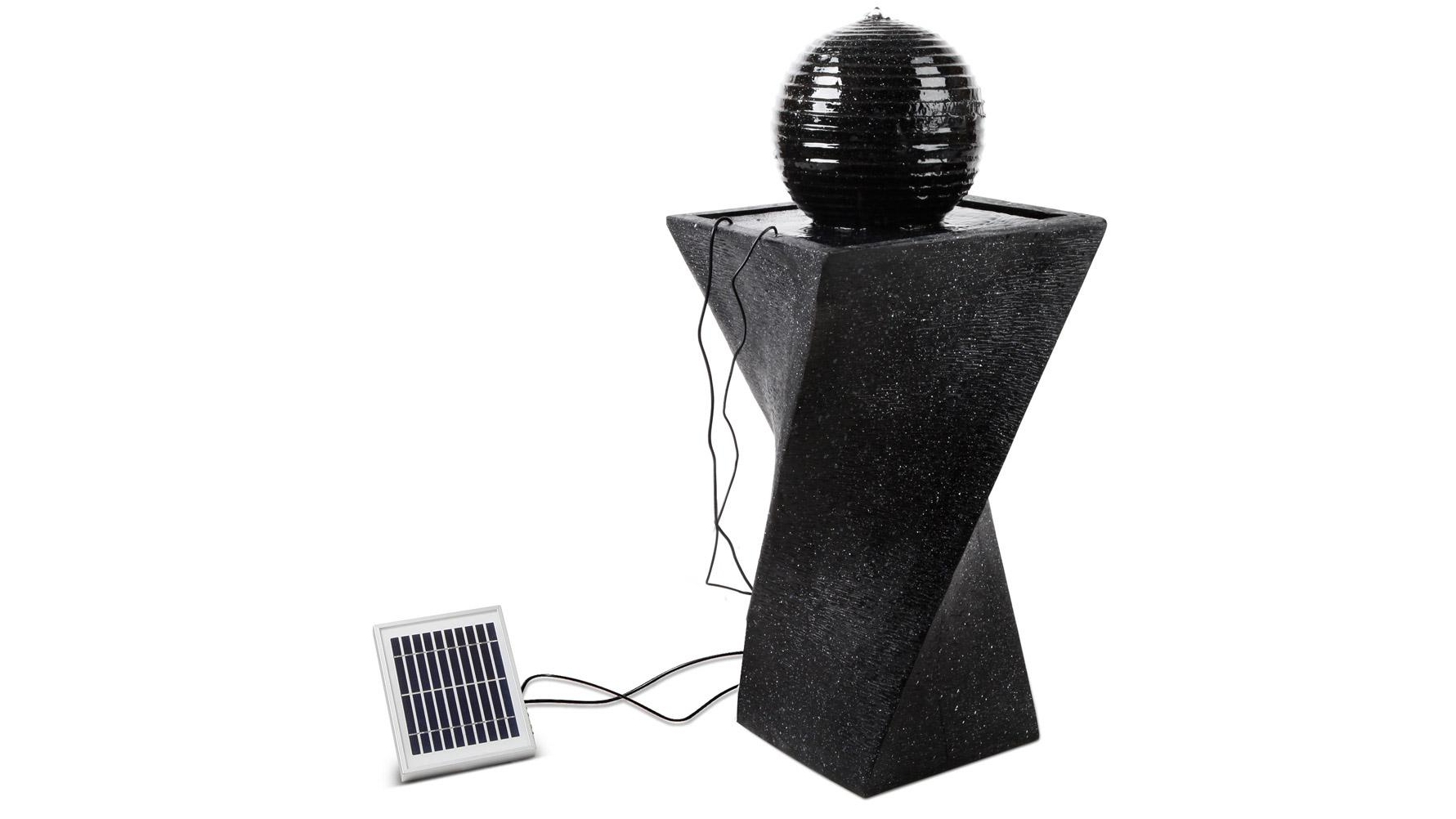 Gardeon Solar Water Fountain Twist with Lights