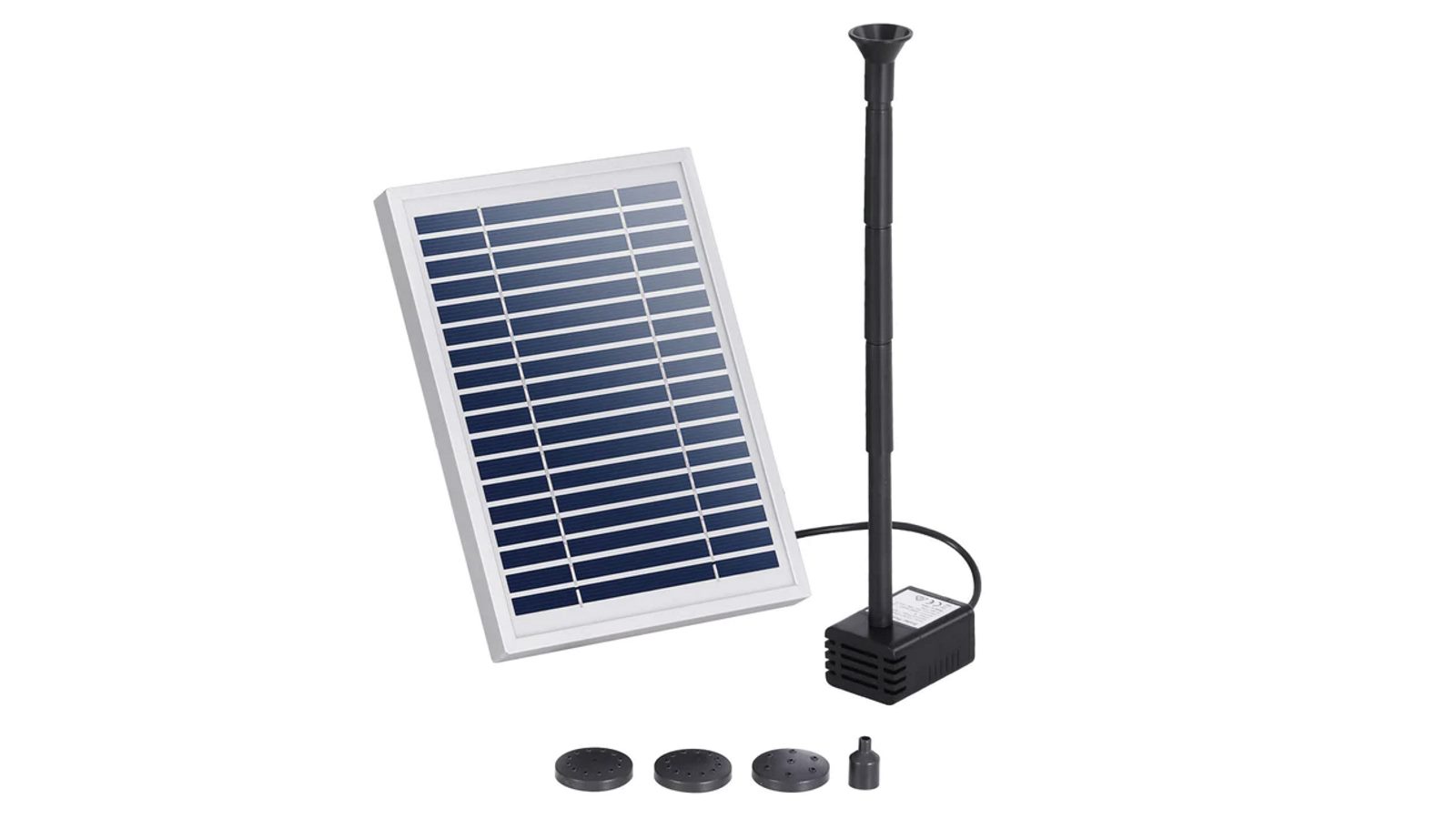 Gardeon Solar Pond Pump Powered Garden Pool Water Fountain Kit - 4.4FT