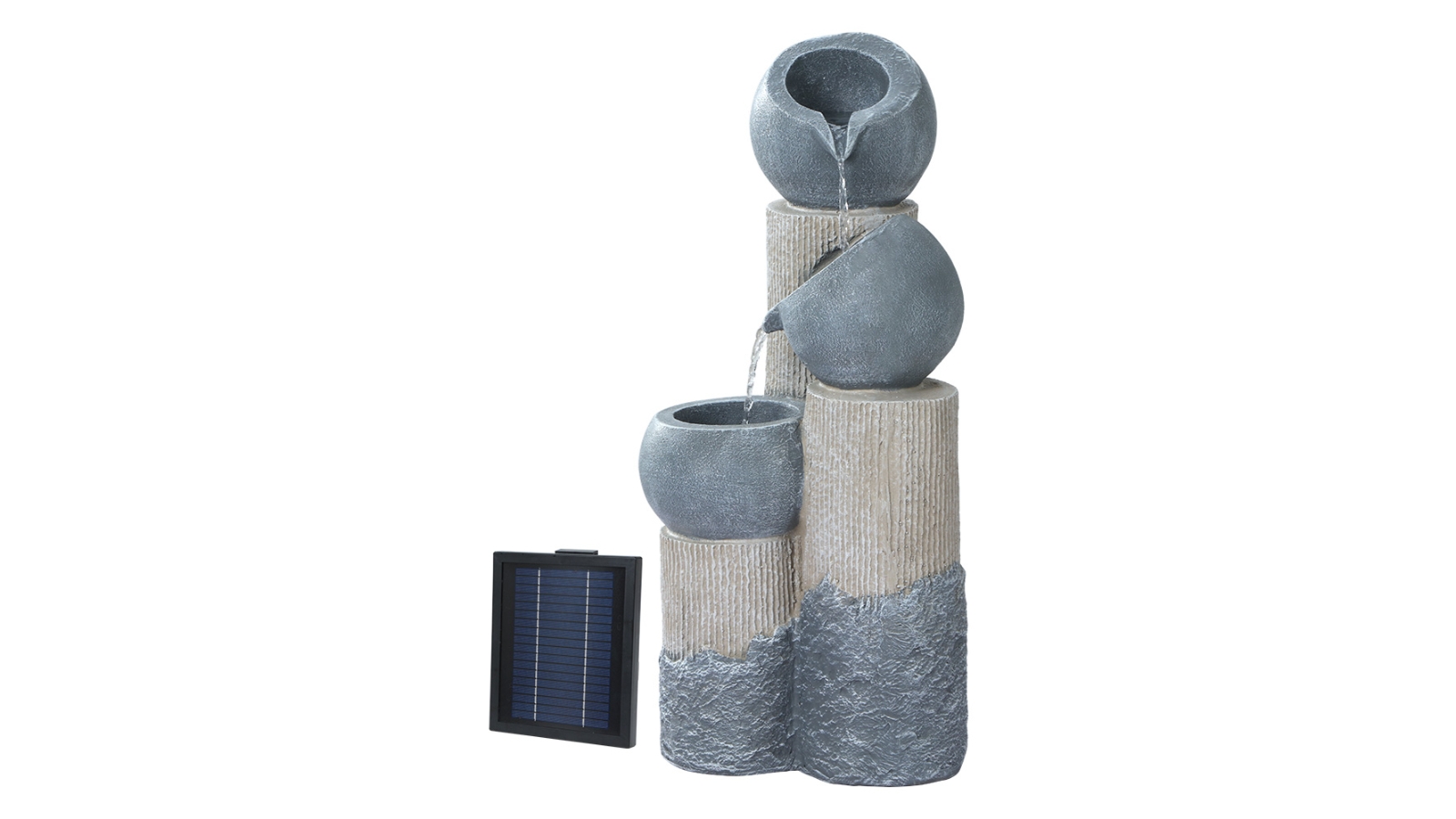 Gardeon Bird Bath Water Fountain Features with LED Lights