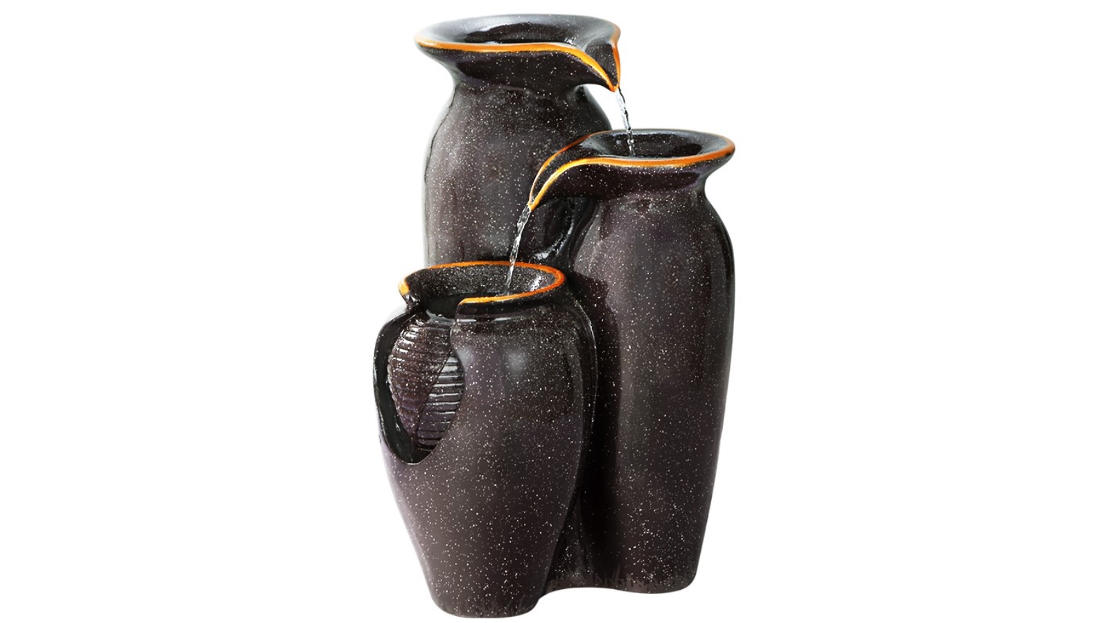 Gardeon 3 Tired Water Fountain Features with LED Lights Harvey Norman