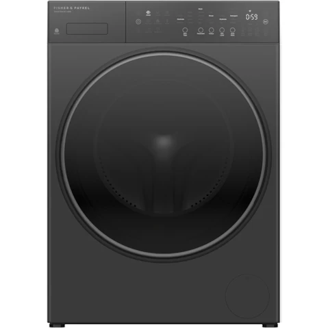 Fisher and Paykel 12kg Series 5 Contemporary Front Load Washing Machine - Graphite