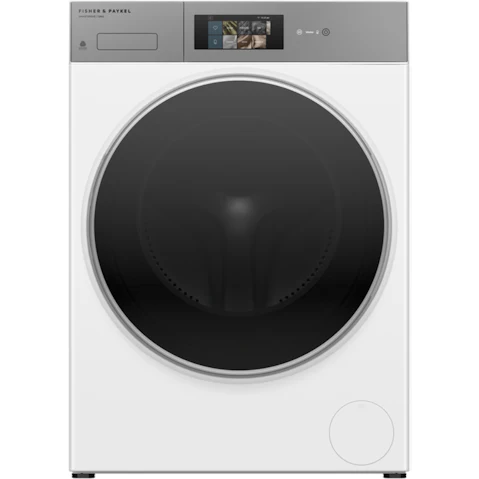 Fisher & Paykel 12kg Series 7 ActiveIntelligence FlexiDose Front Load Washing Machine - White