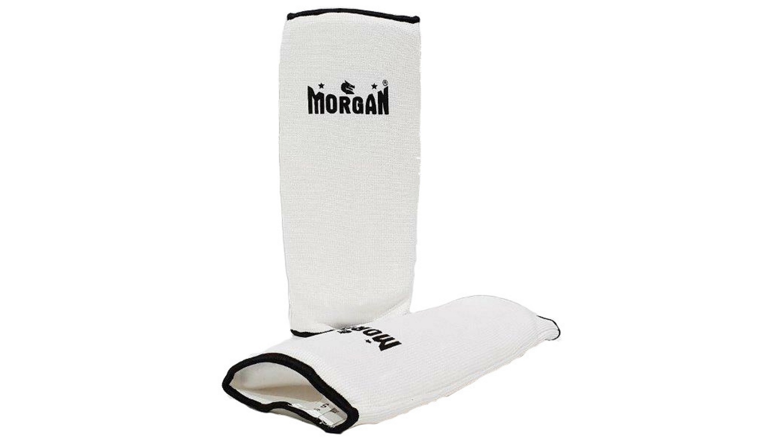 Morgan Sports White Forearm Guards - Large