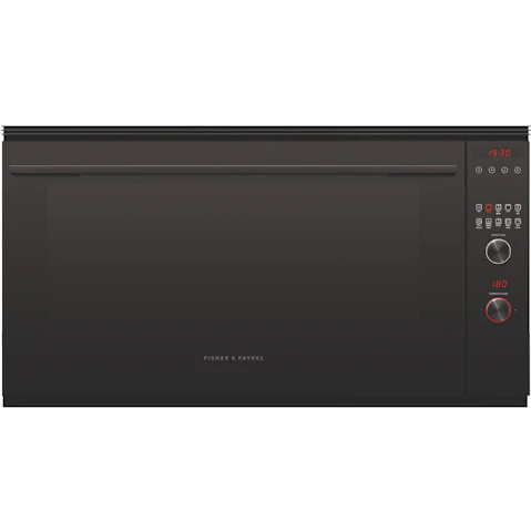 Fisher & Paykel 90cm Series 9 Contemporary Pyrolytic Oven - Black