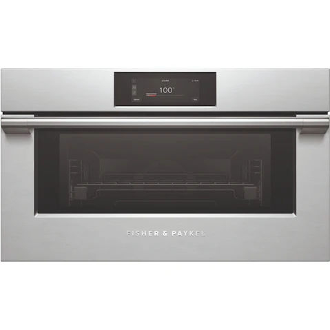 Fisher & Paykel 76cm Series 9 Professional Compact Combination Steam Oven - Stainless Steel