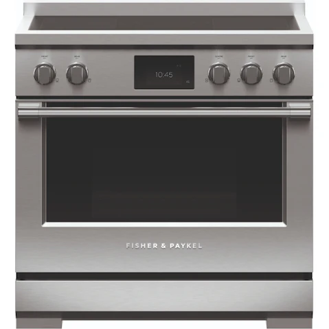 Fisher & Paykel 91cm Series 9 Professional 5 Zone Induction Pyrolytic Cooker 2 SmartZones - Stainless Steel