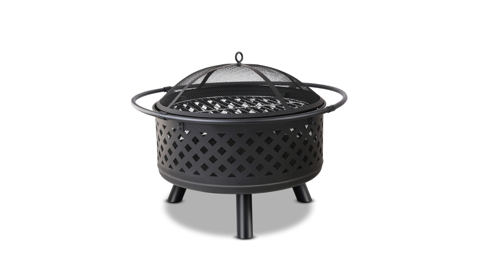 Grillz BBQ Grill Fire Pit - 76cm