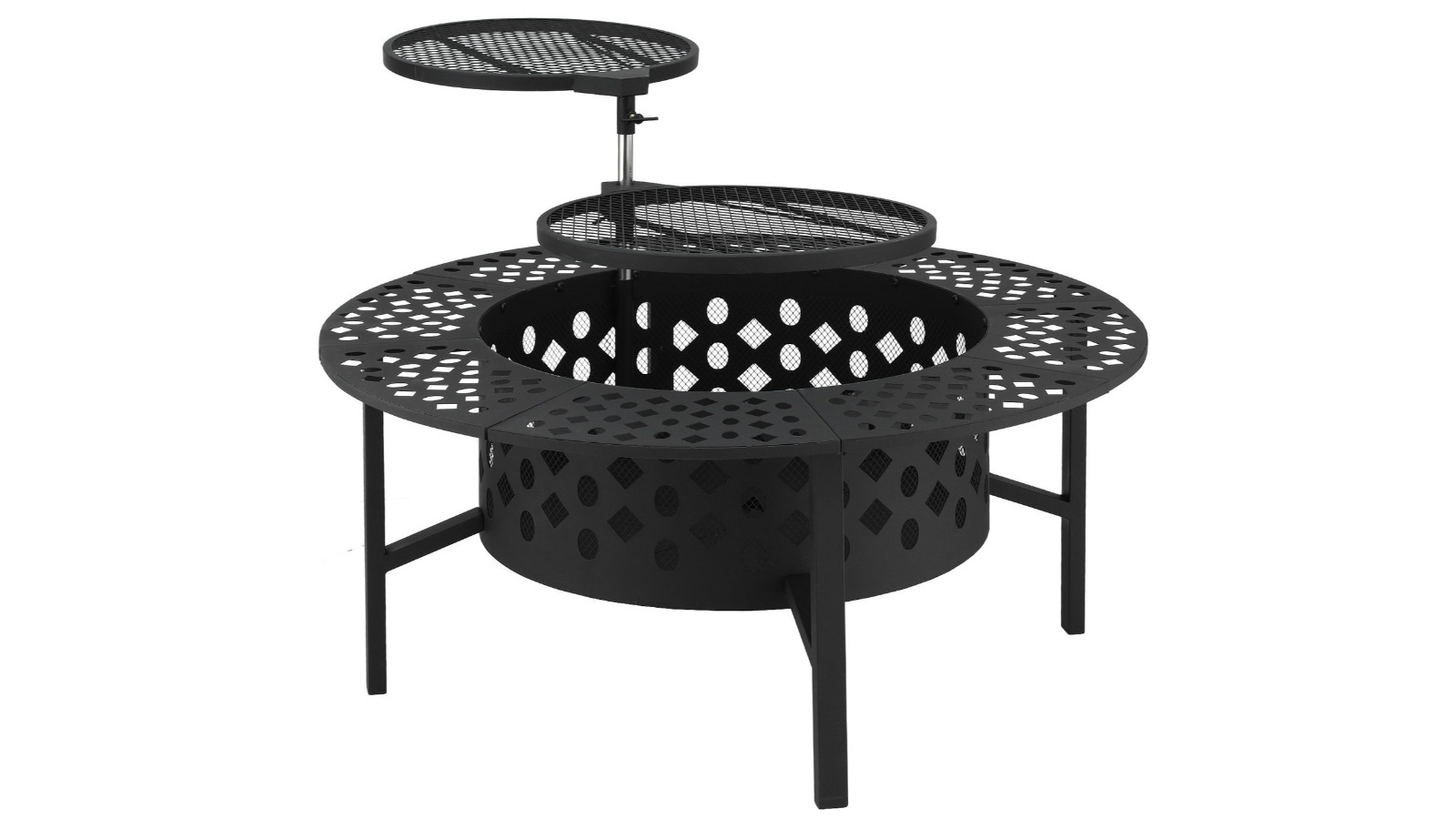 Grillz 3-in-1 Fire Pit