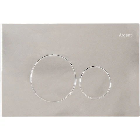Argent Grace Pneumatic Round Flush Plate - Chrome