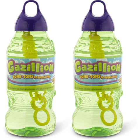 Gazillion Pack of 2 Kids Bubbles Liquid Solution Toy - Green