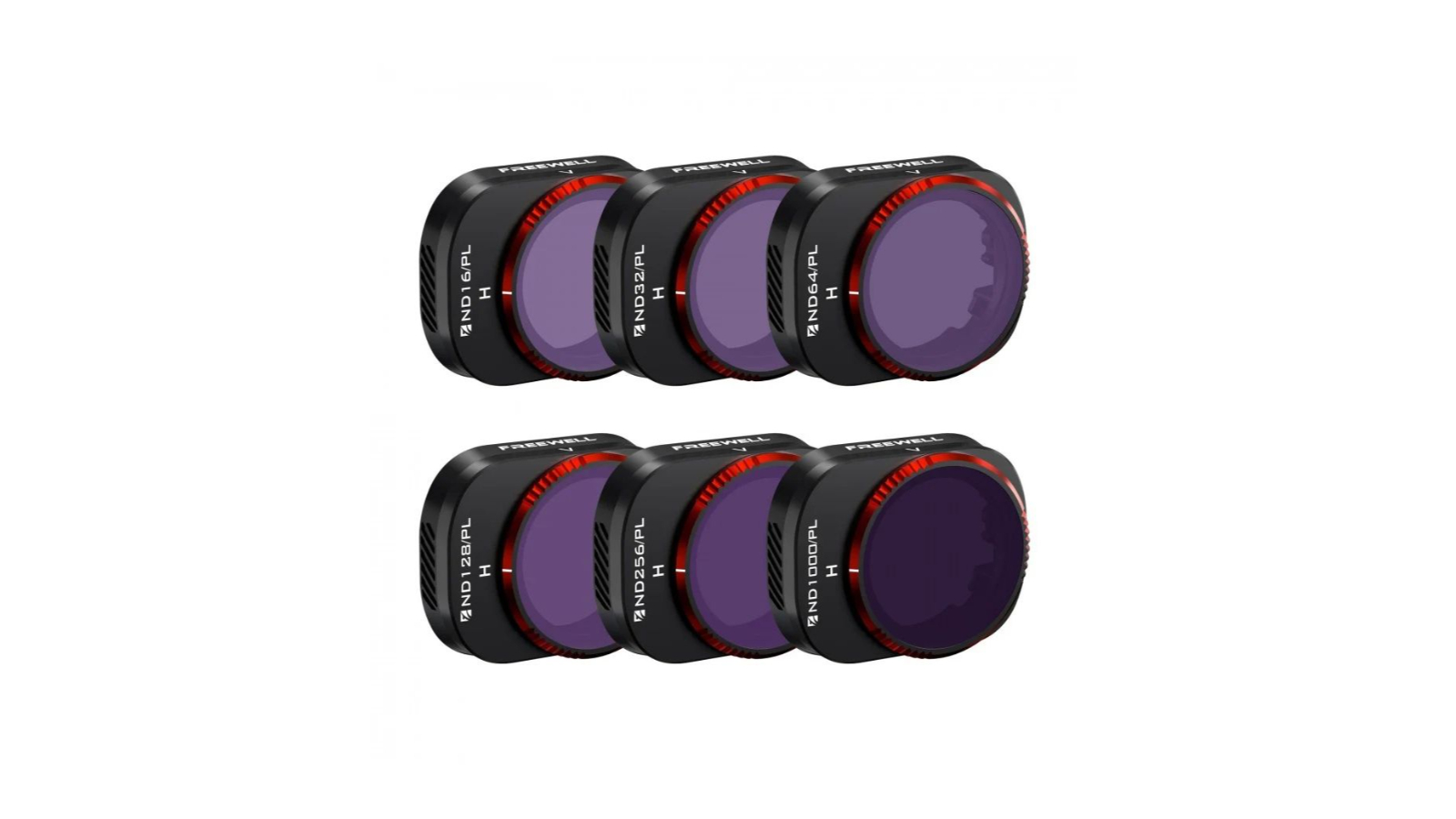 Freewell Pack of 6 Bright Day Series Filter Set for DJI Mini 4 Pro