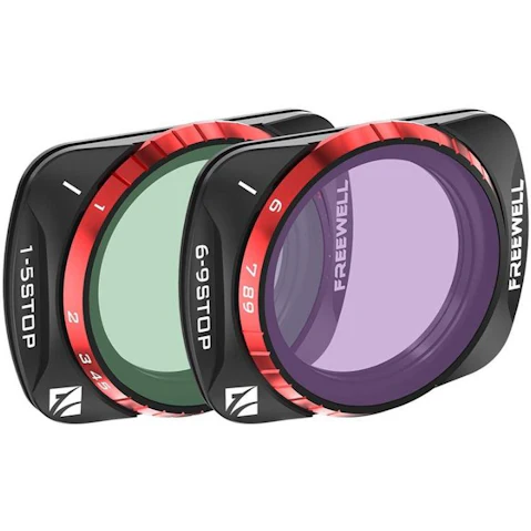 Freewell Pack of 2 DJI Osmo Pocket 3 Variable ND Filter Set