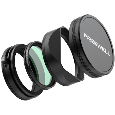 Freewell CPL/GMIST (1/4) Hybrid Filter Kit with Lens Hood for FUJI X100 Series - Black