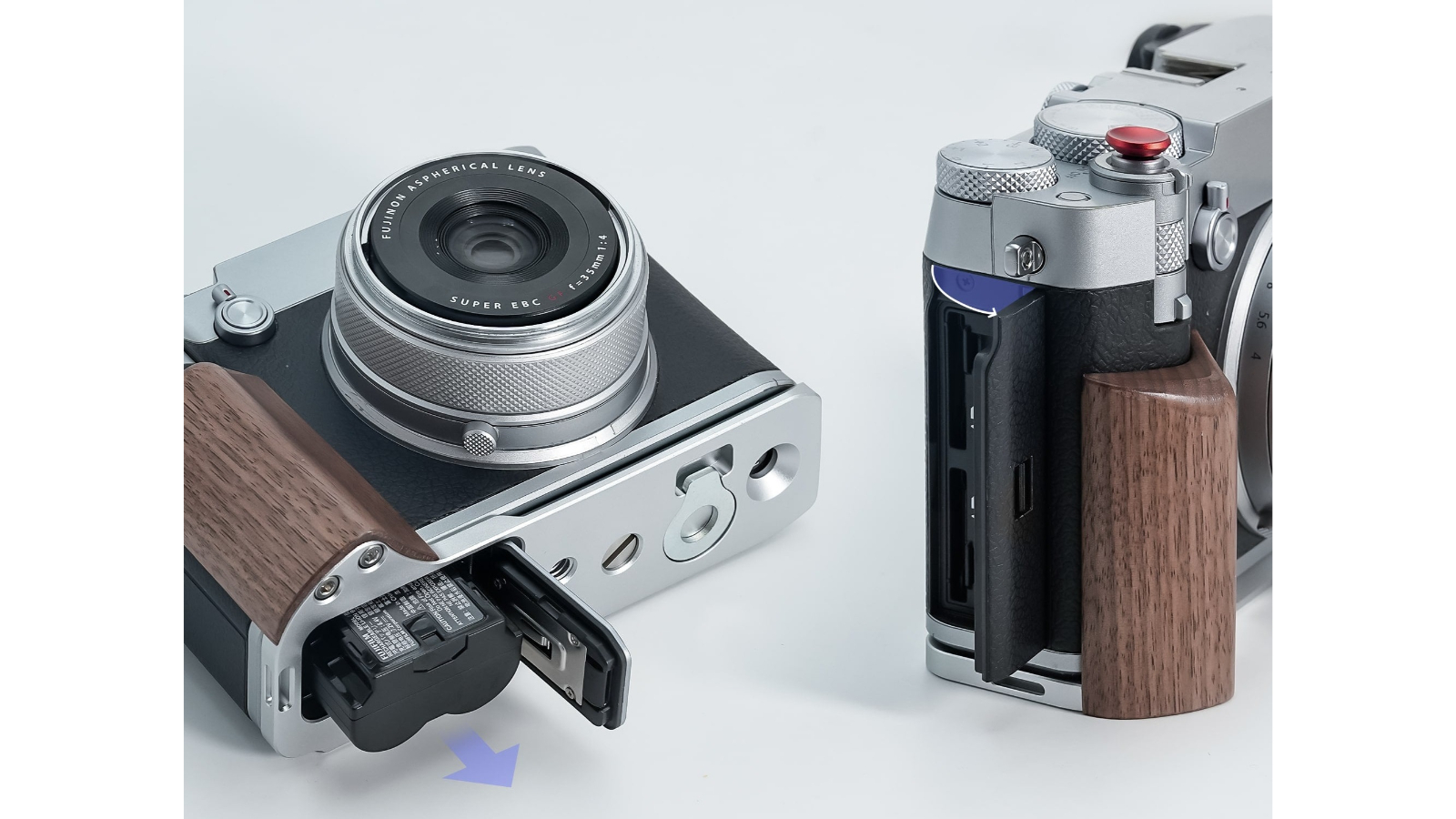 Fujifilm GFX 100RF Silver + Voigtländer Prof. High-Speed SDXC 256GB UH - Foto Erhardt