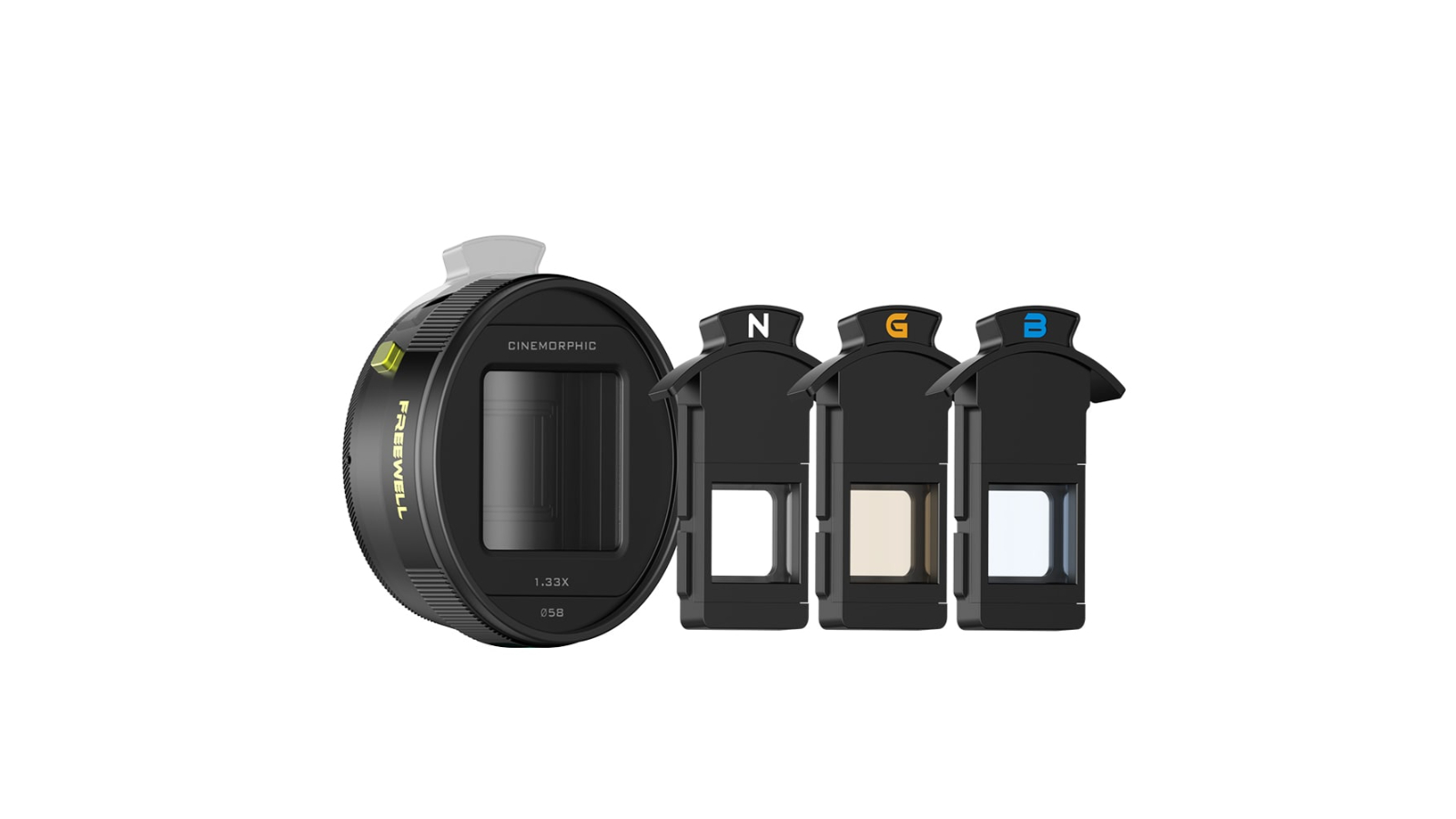 Freewell Steven Divish 1.33x Pro Cine Anamorphic 3-in-1 Lens with Mount