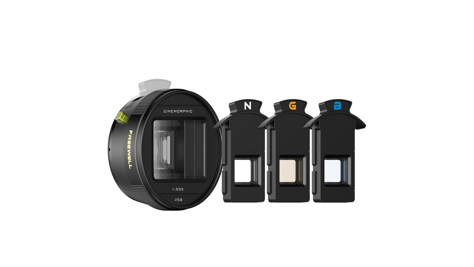Freewell Steven Divish 1.55x Pro Cine Anamorphic 3-in-1 Lens with Mount