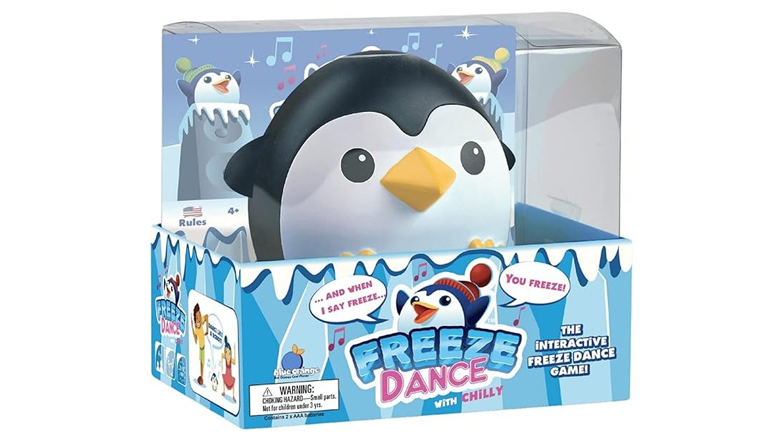 Freeze Dance with Chilly Board Game