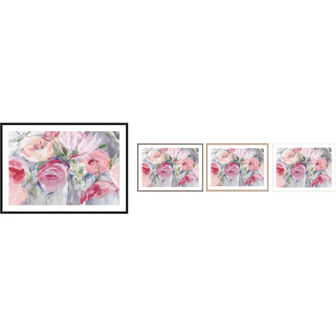La Grolla Fresh Flowers in a Vase Frame Wall Art