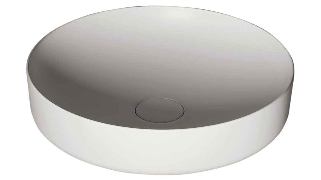 Studio Bagno Form Circle Bench Basin - Matte White