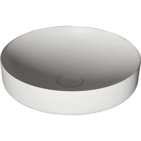 Studio Bagno Form Circle Bench Basin - Matte White