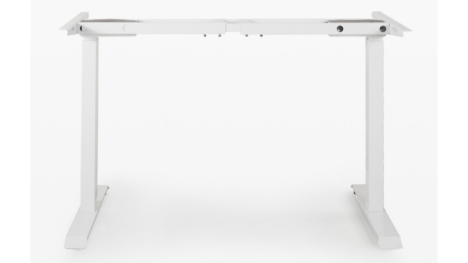 Viviendo White Electric Standing Desk Frame Only | Harvey Norman