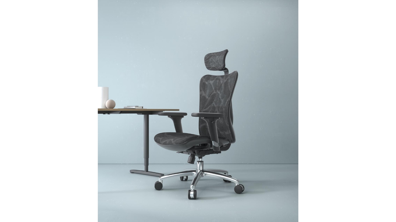 SIHOO M57 Ergonomic Office Chair with Adjustable Headrest, Backrest and