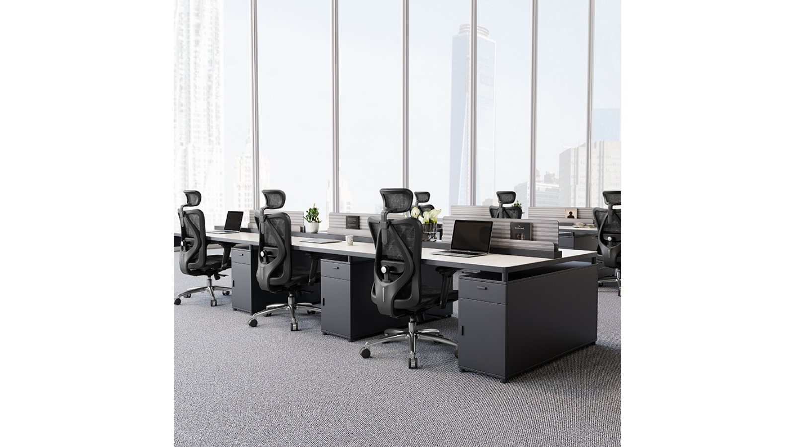 SIHOO M57 Ergonomic Office Chair with Adjustable Headrest, Backrest and