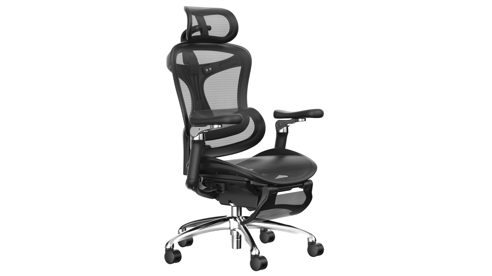Sihoo A3 Executive Ergonomics Office Chair with Footrest Black
