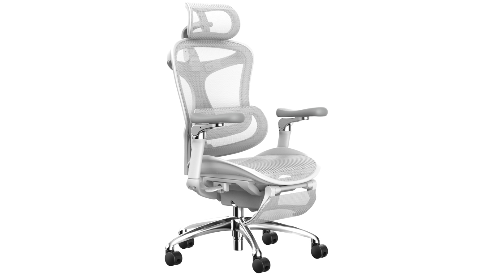 Sihoo A3 Executive Ergonomics Office Chair with Footrest Grey